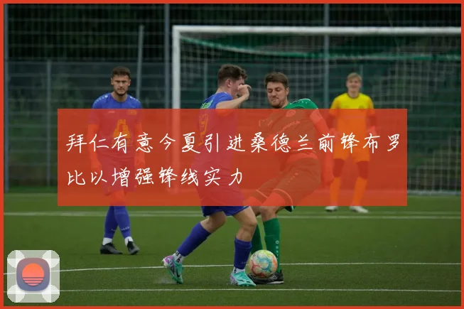 拜仁有意今夏引进桑德兰前锋布罗比以增强锋线实力